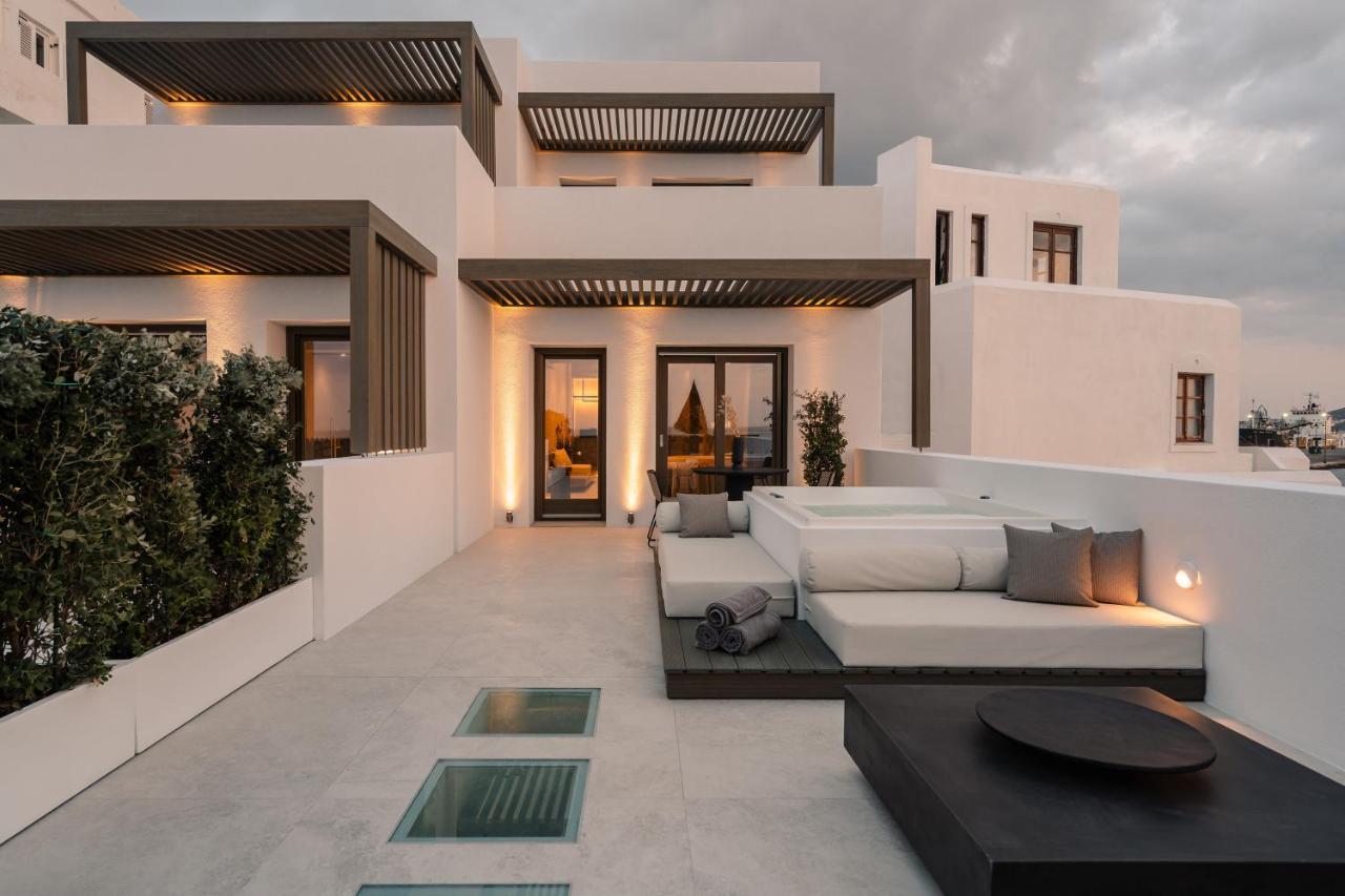 Naxos Rhyton Hotel Naxos City Bagian luar foto