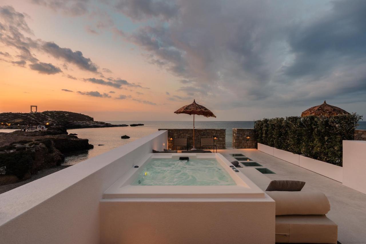 Naxos Rhyton Hotel Naxos City Bagian luar foto