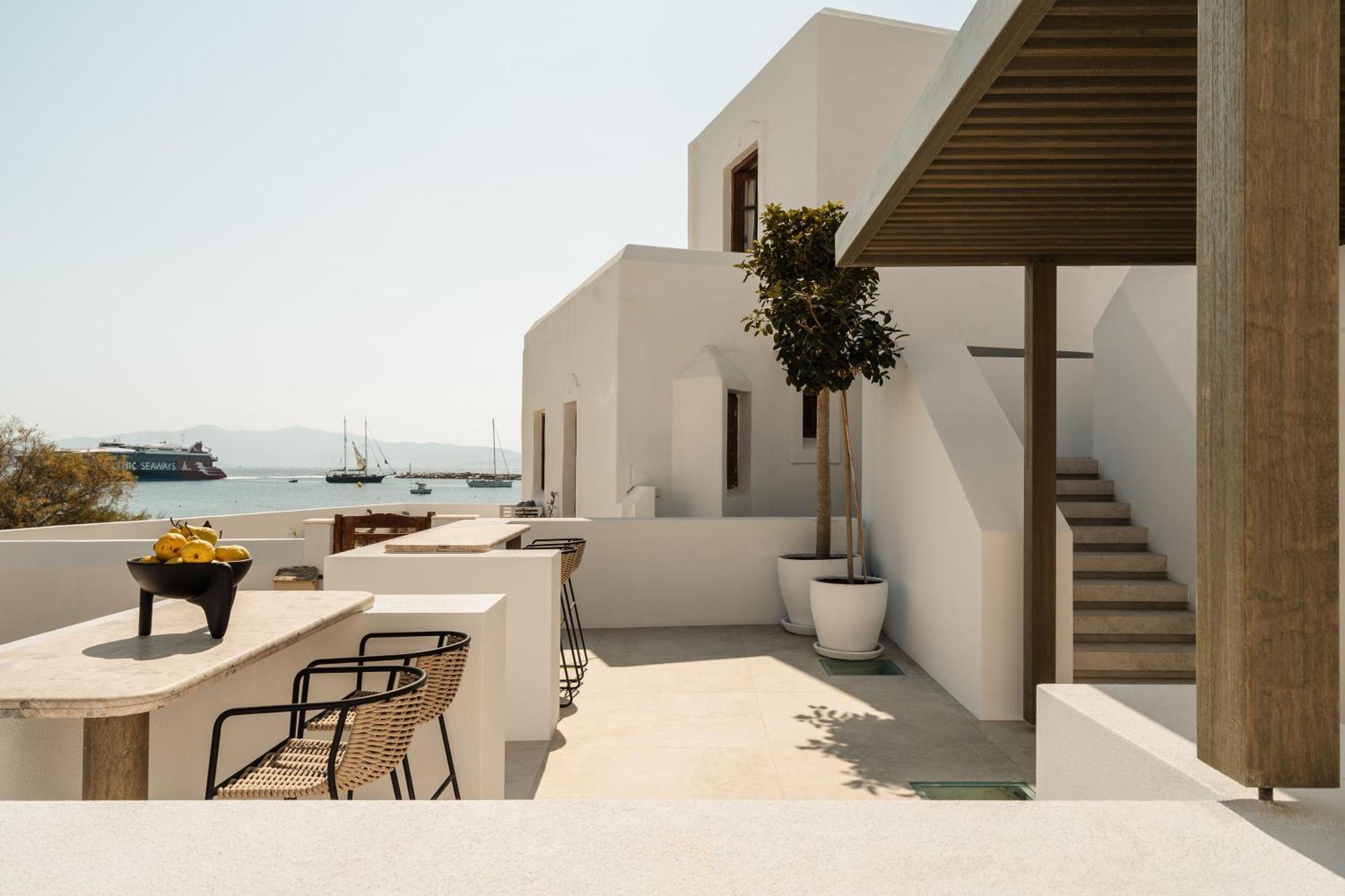 Naxos Rhyton Hotel Naxos City Bagian luar foto