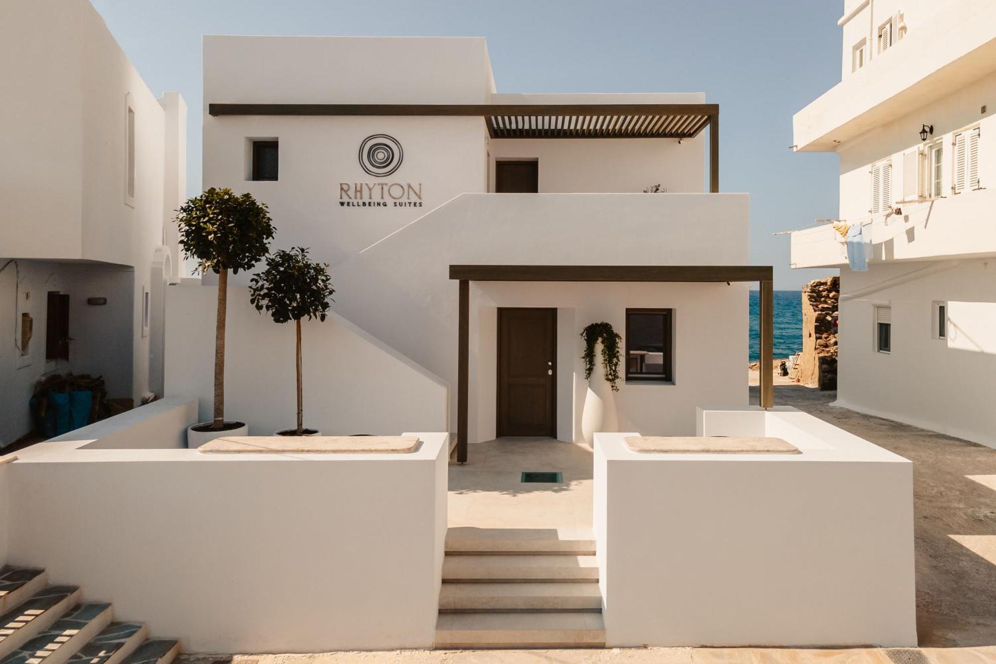 Naxos Rhyton Hotel Naxos City Bagian luar foto