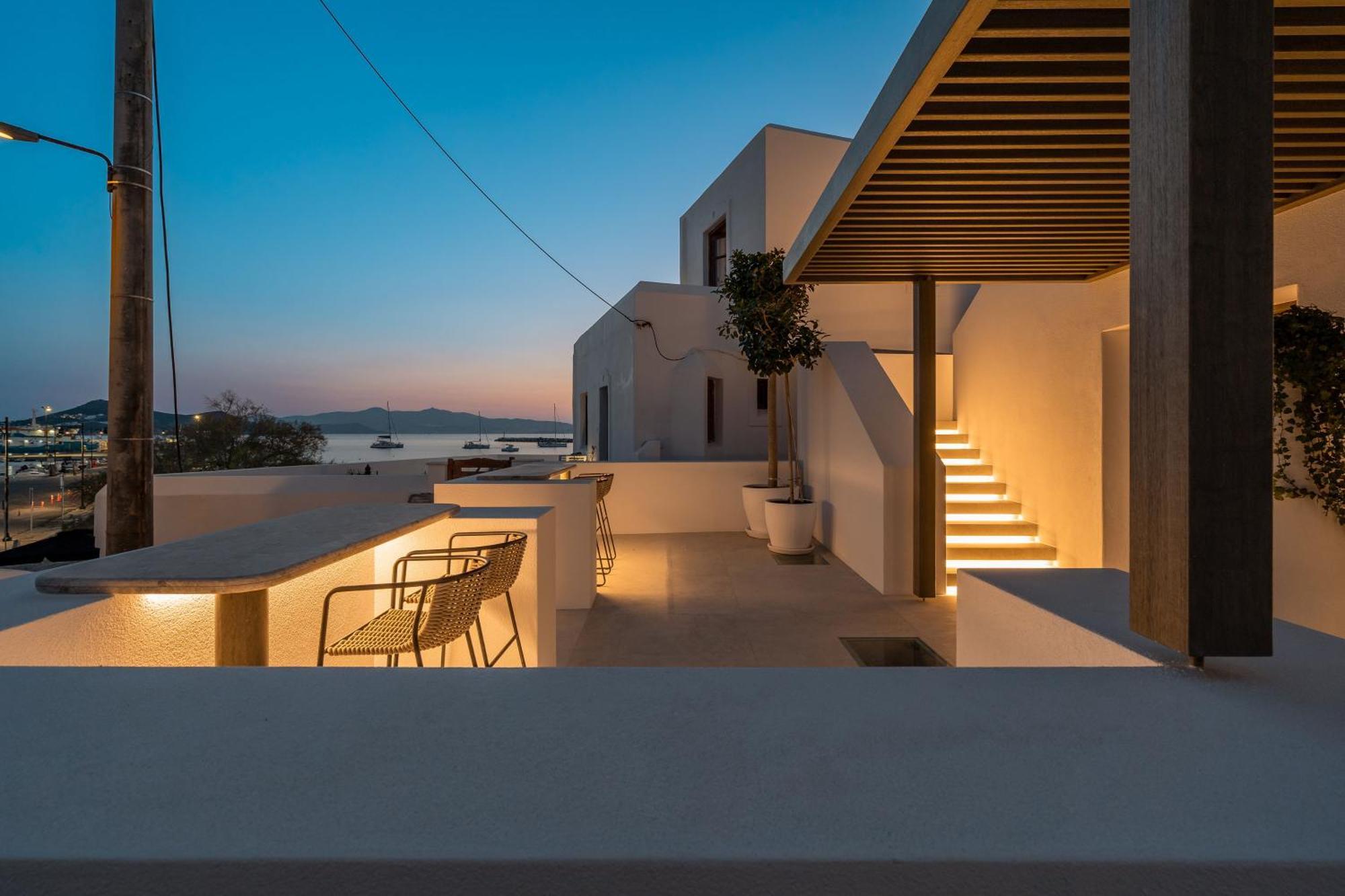 Naxos Rhyton Hotel Naxos City Bagian luar foto