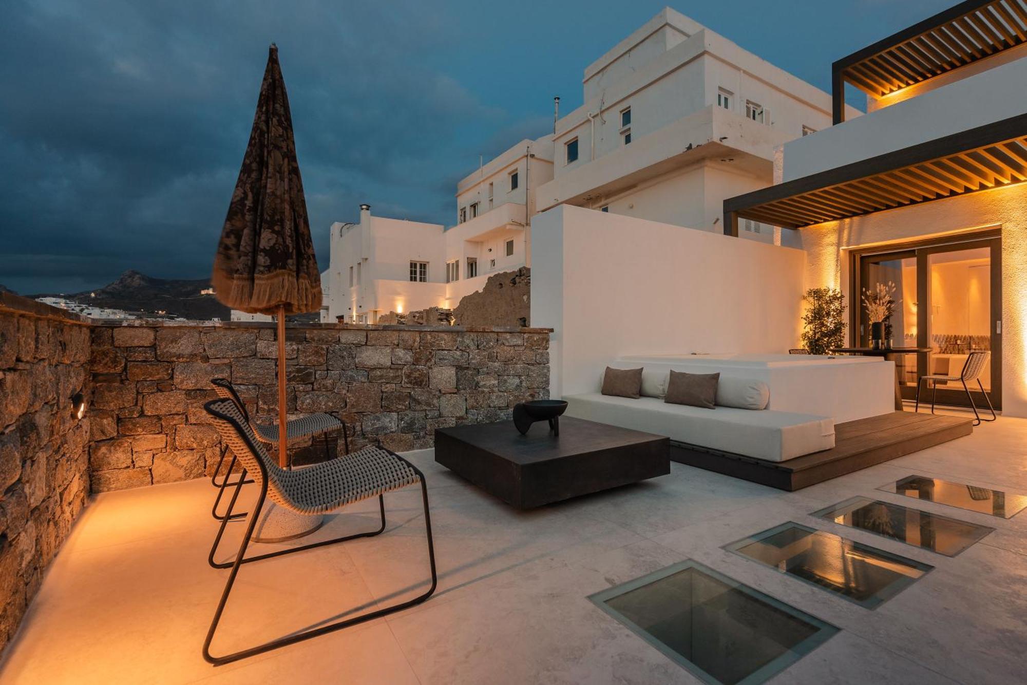 Naxos Rhyton Hotel Naxos City Bagian luar foto