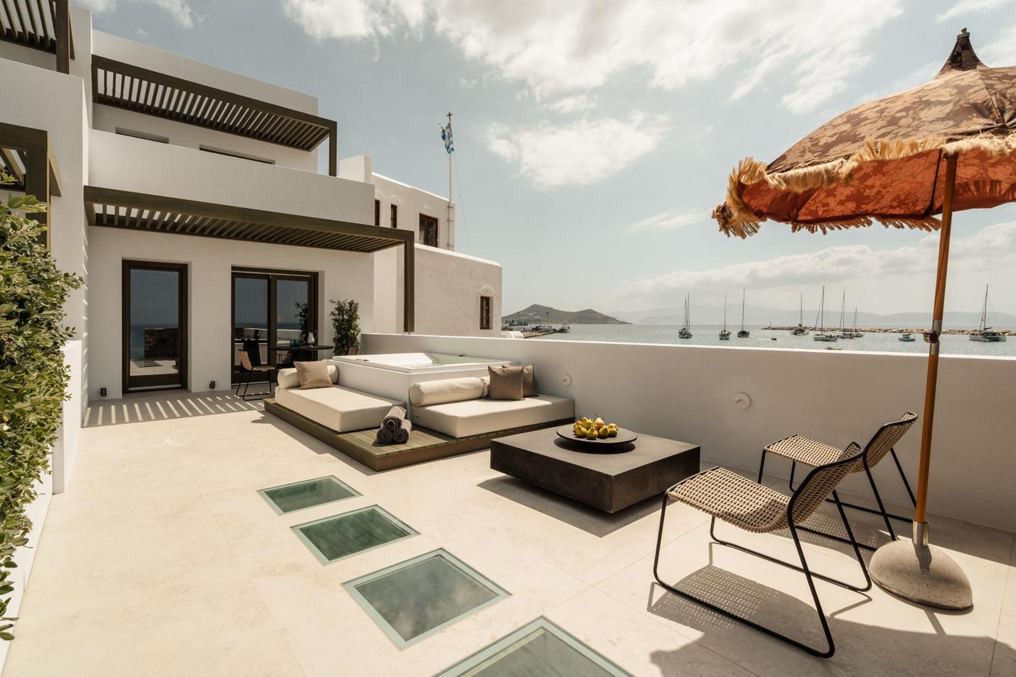 Naxos Rhyton Hotel Naxos City Bagian luar foto