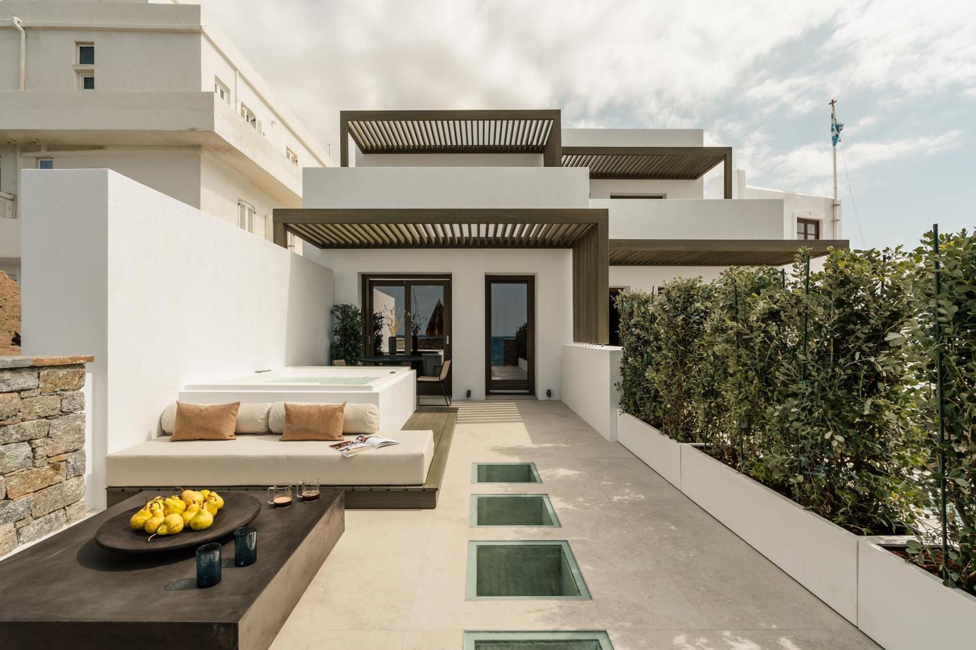 Naxos Rhyton Hotel Naxos City Bagian luar foto