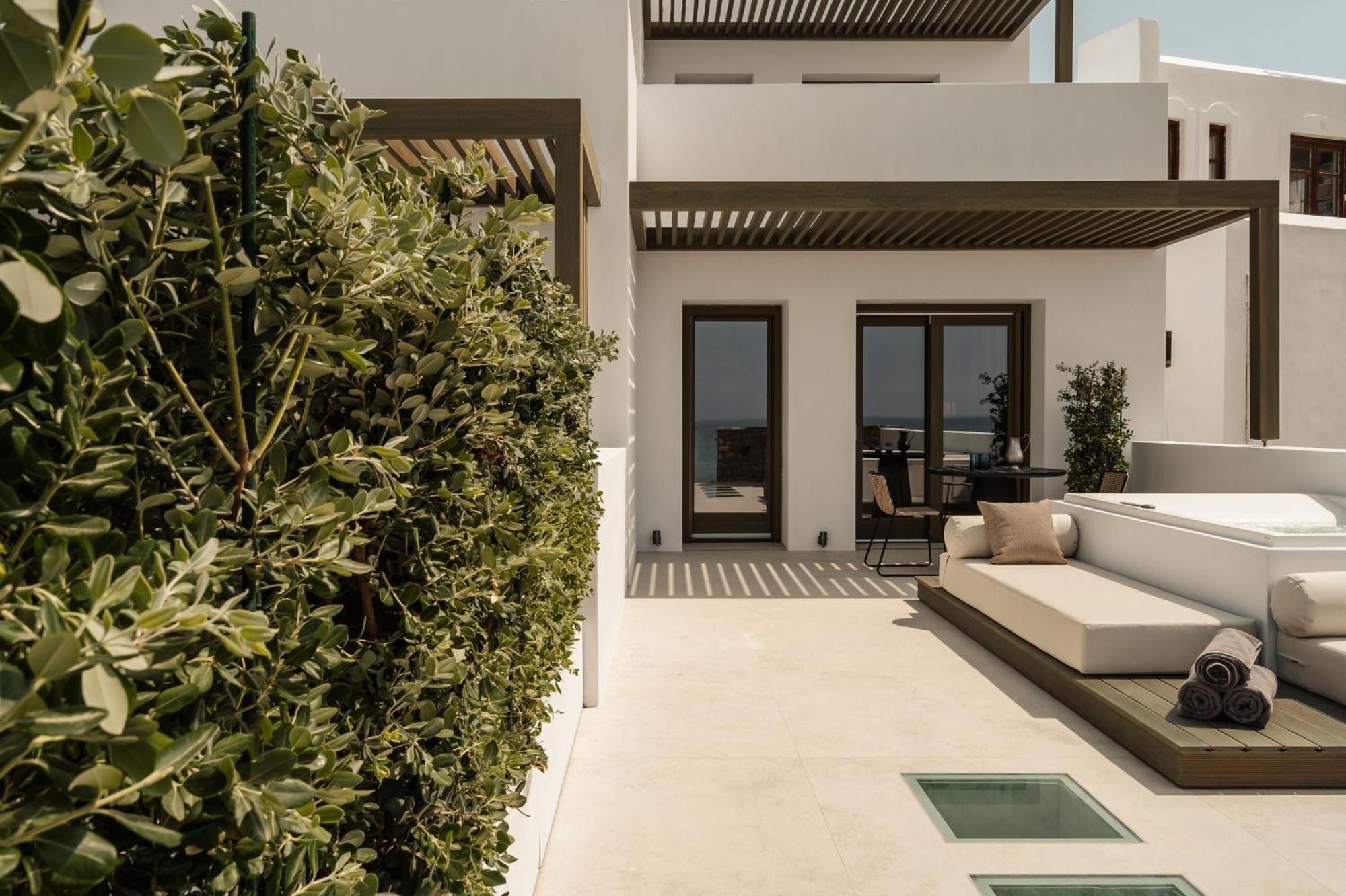 Naxos Rhyton Hotel Naxos City Bagian luar foto