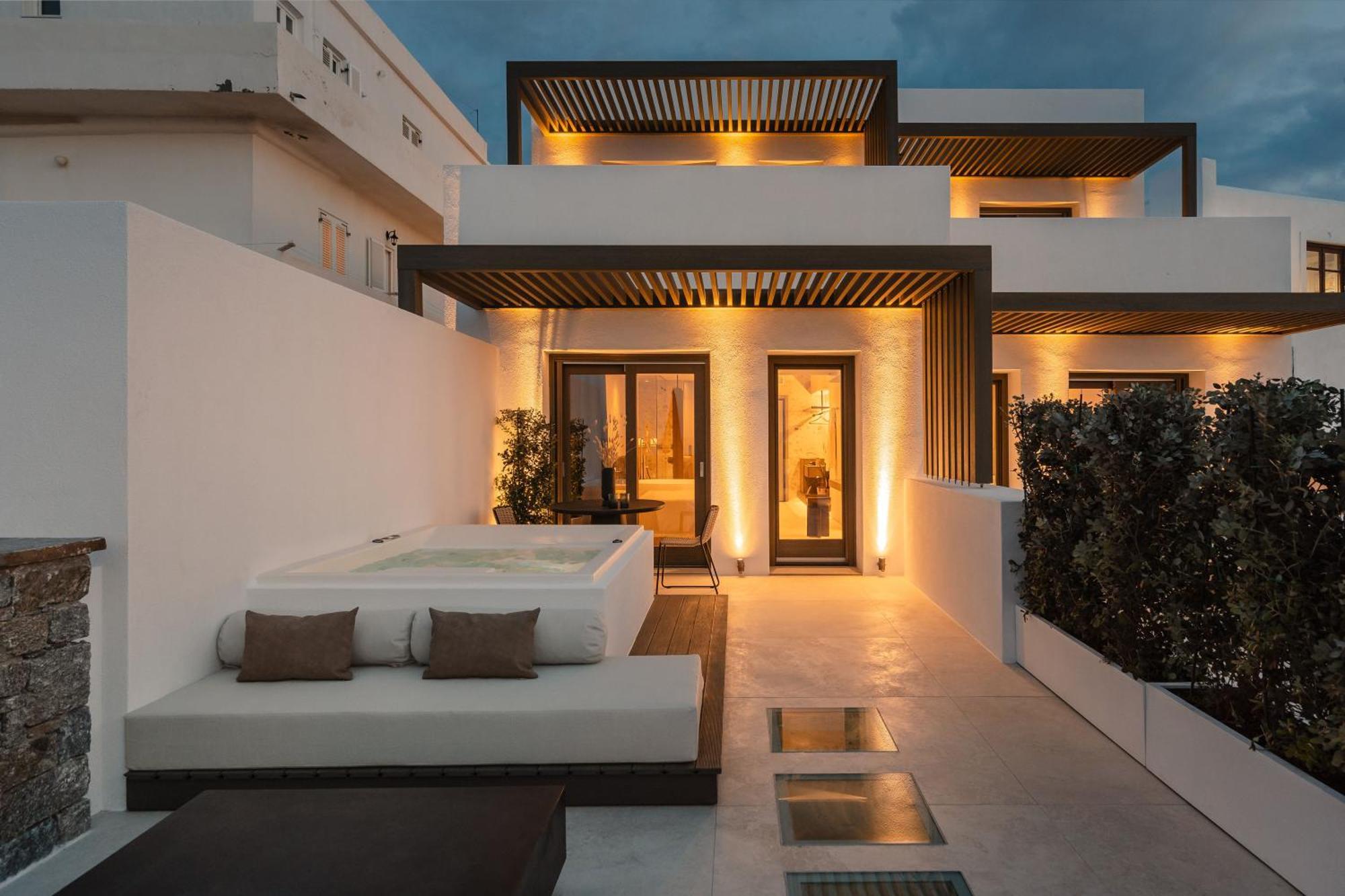 Naxos Rhyton Hotel Naxos City Bagian luar foto