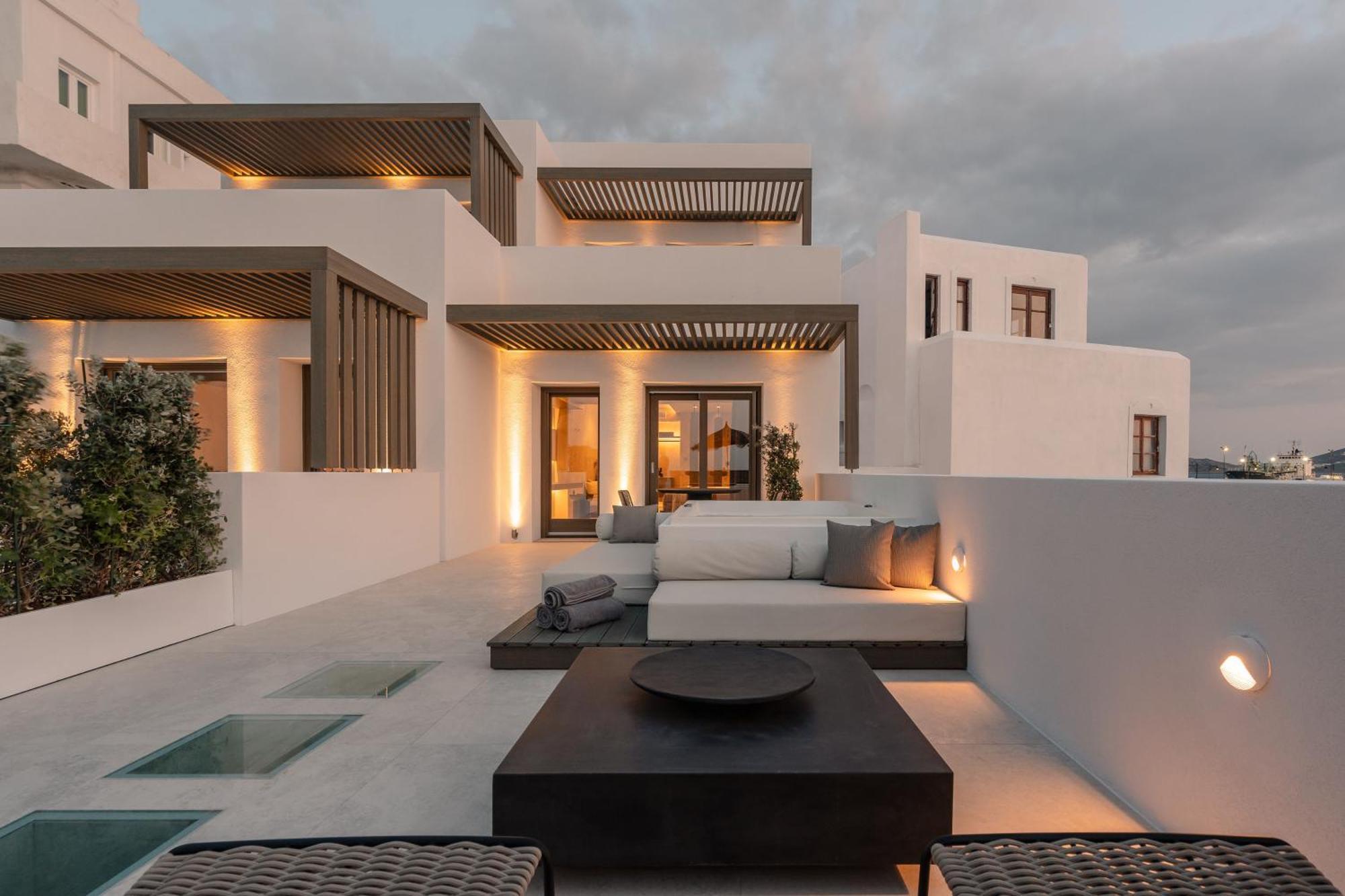 Naxos Rhyton Hotel Naxos City Bagian luar foto