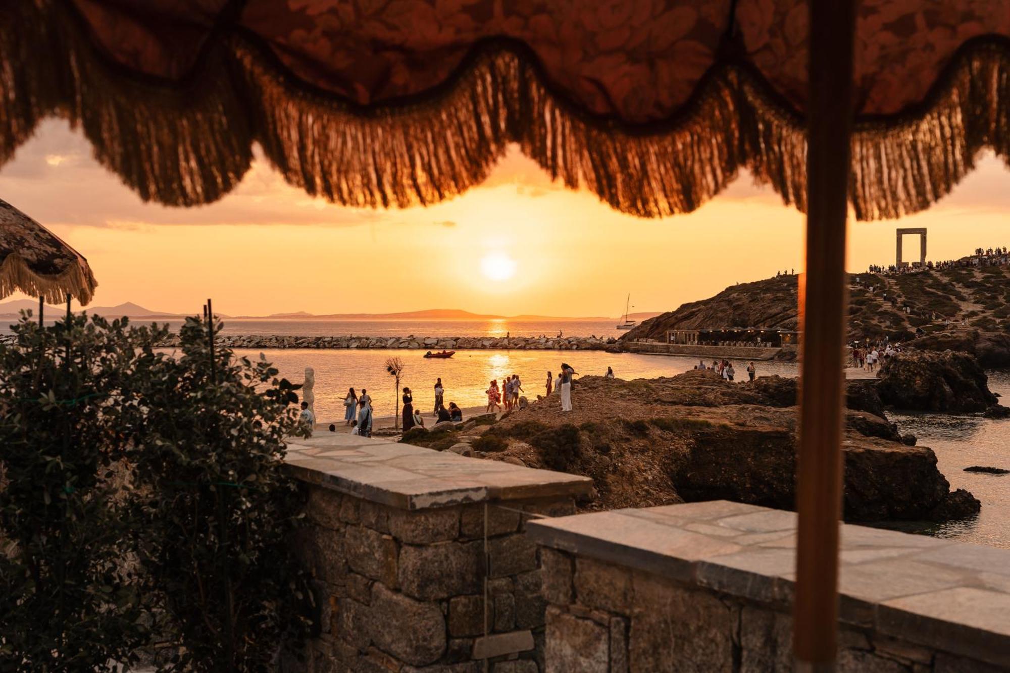 Naxos Rhyton Hotel Naxos City Bagian luar foto
