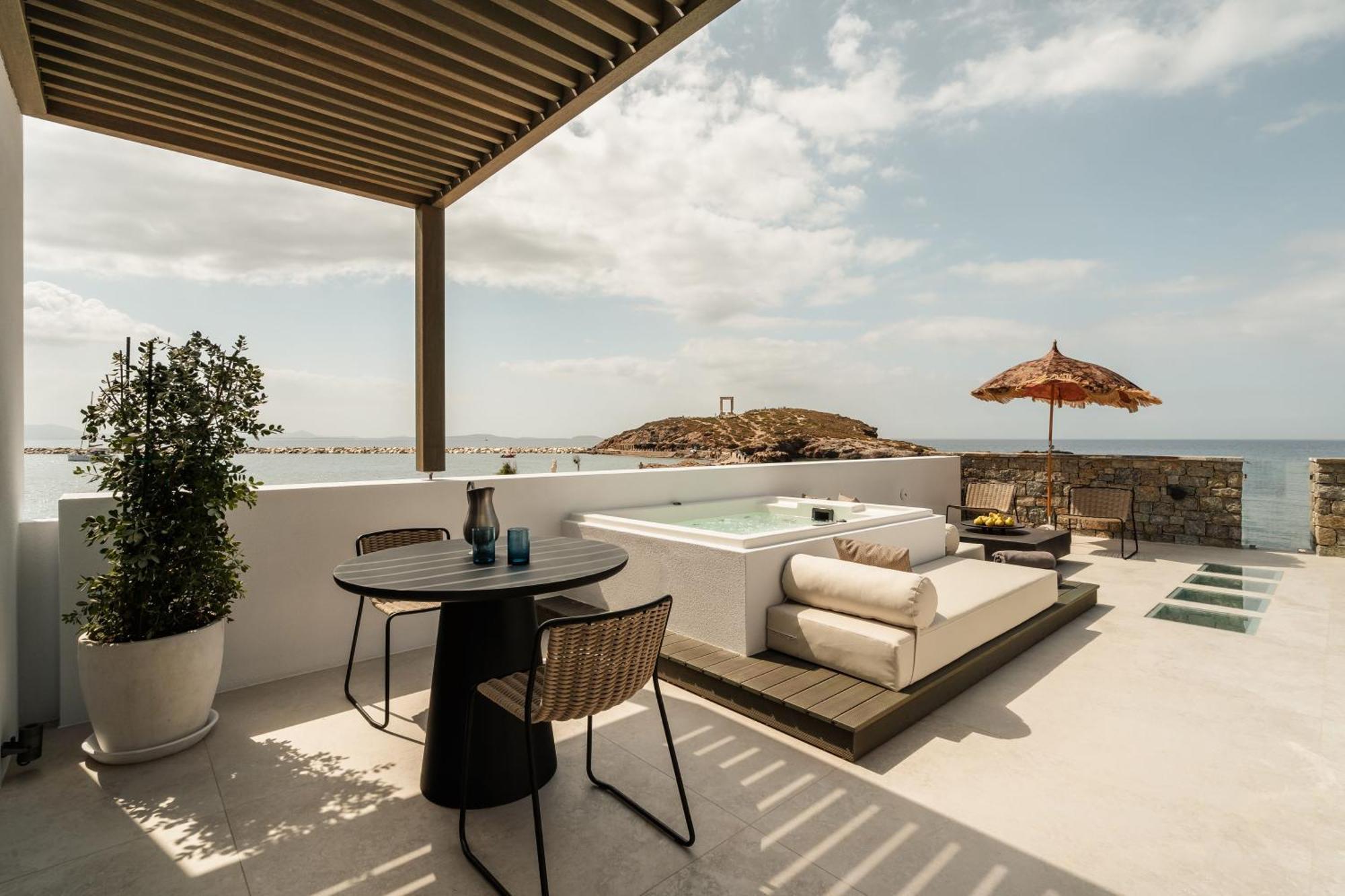 Naxos Rhyton Hotel Naxos City Bagian luar foto