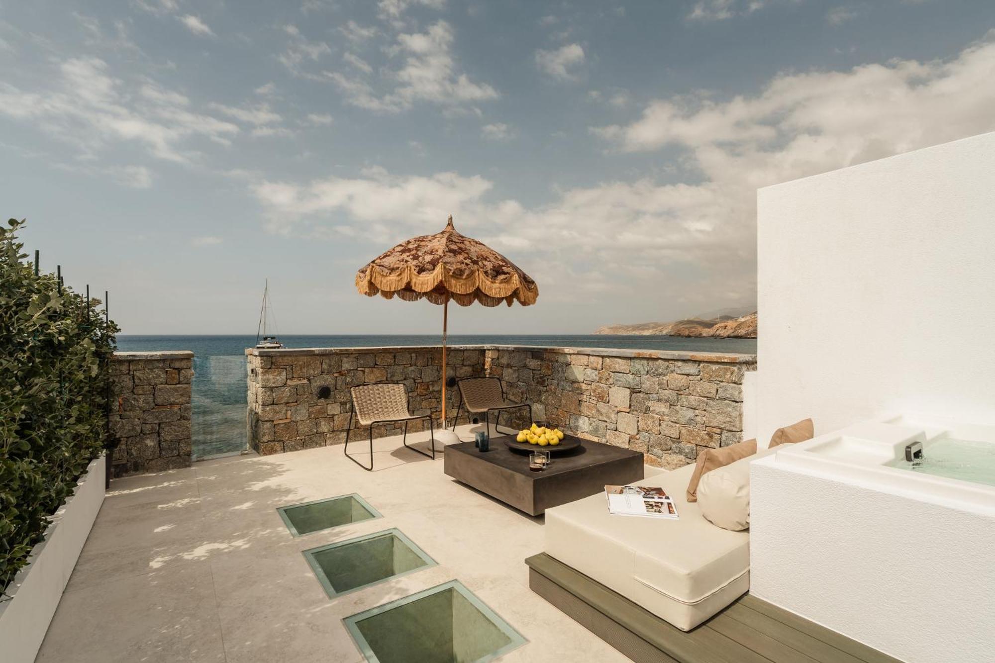 Naxos Rhyton Hotel Naxos City Bagian luar foto